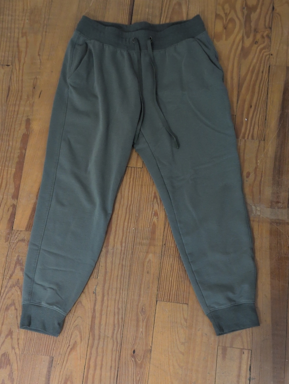 Athletic Works Olive Green Women's Jogger Pants